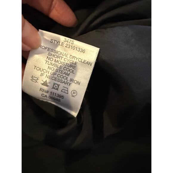 Trina Turk Metallic Tweed Lady Pencil Skirt Black Brown 8 - Picture 6 of 6